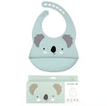 🧸 Silicone Baby Bib – Clean Baby, Happy Mom 💕