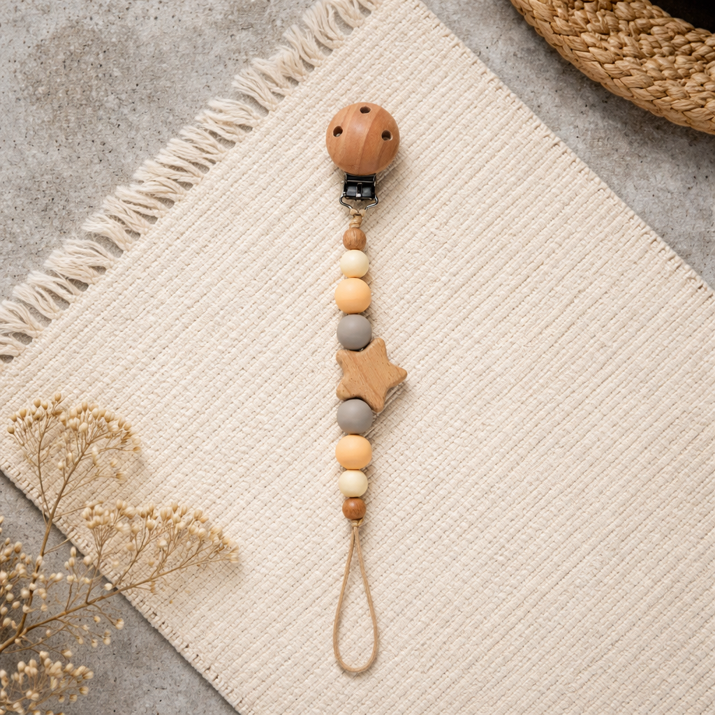 🧸 Pacifier Chain – Keep Comfort Close, always 🤱✨