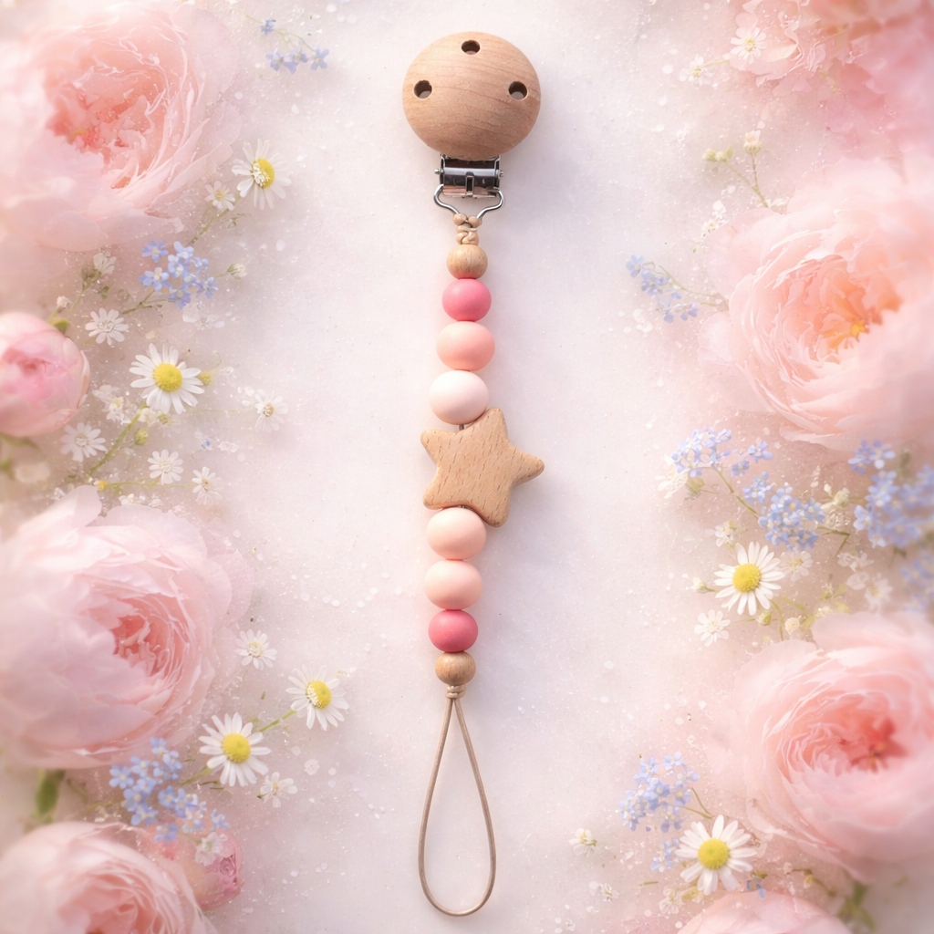 🧸 Pacifier Chain – Keep Comfort Close, always 🤱✨