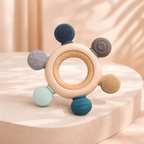 🦷 Silicone Baby Teether – Gentle Relief for Happy Little Smiles 👶💛