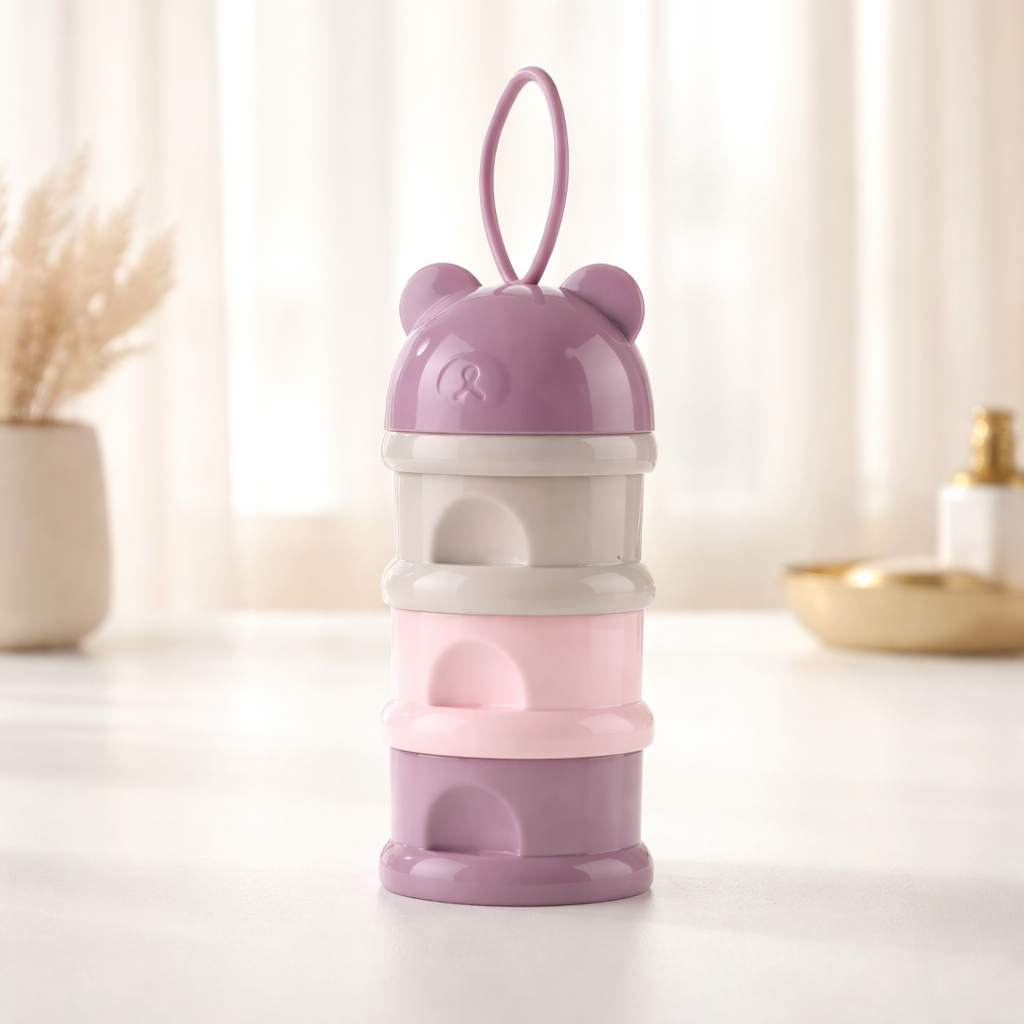 🍼 Milk Powder Dispenser – Perfect Portions, Anytime, Anywhere 💕