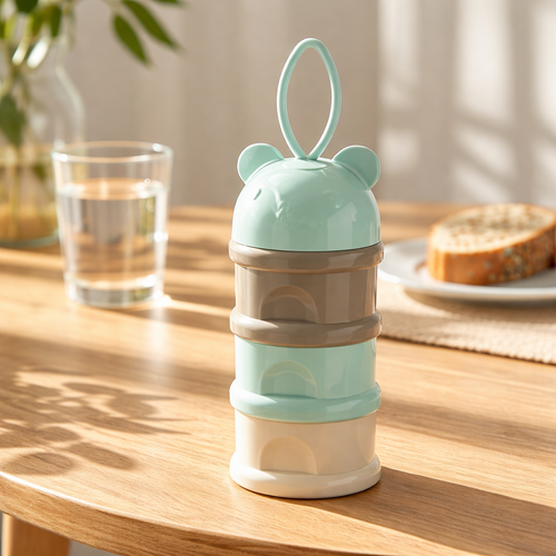 🍼 Milk Powder Dispenser – Perfect Portions, Anytime, Anywhere 💕