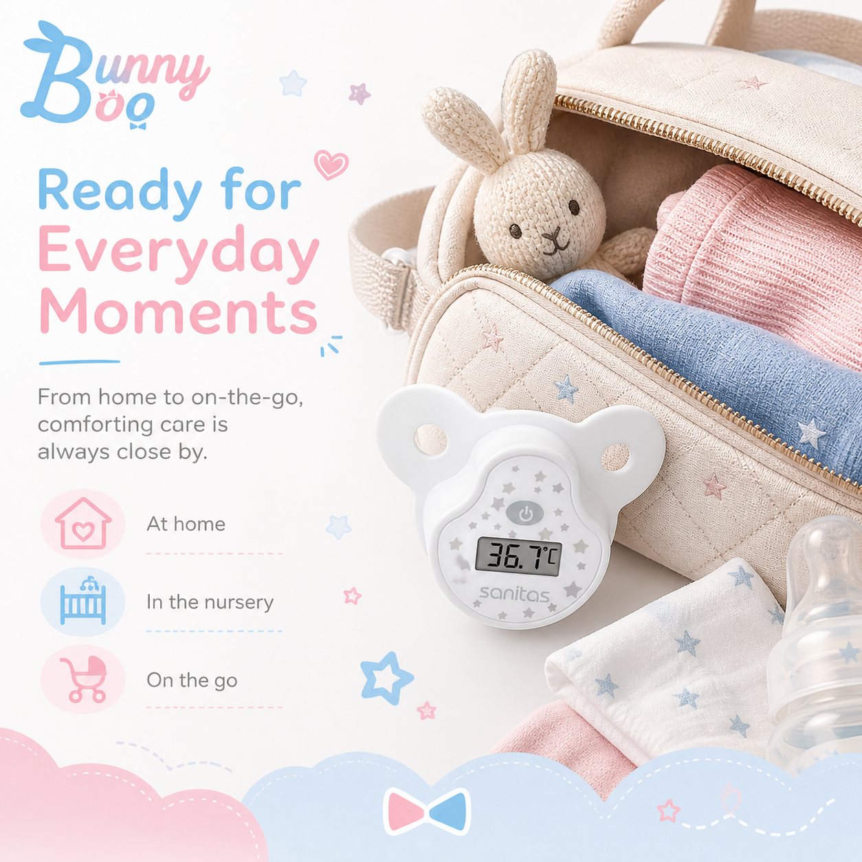 Thermometer Pacifier- Easy & Stress- Free Temperature check