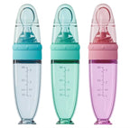 Baby Bottle Squeeze Feeding Spoon
