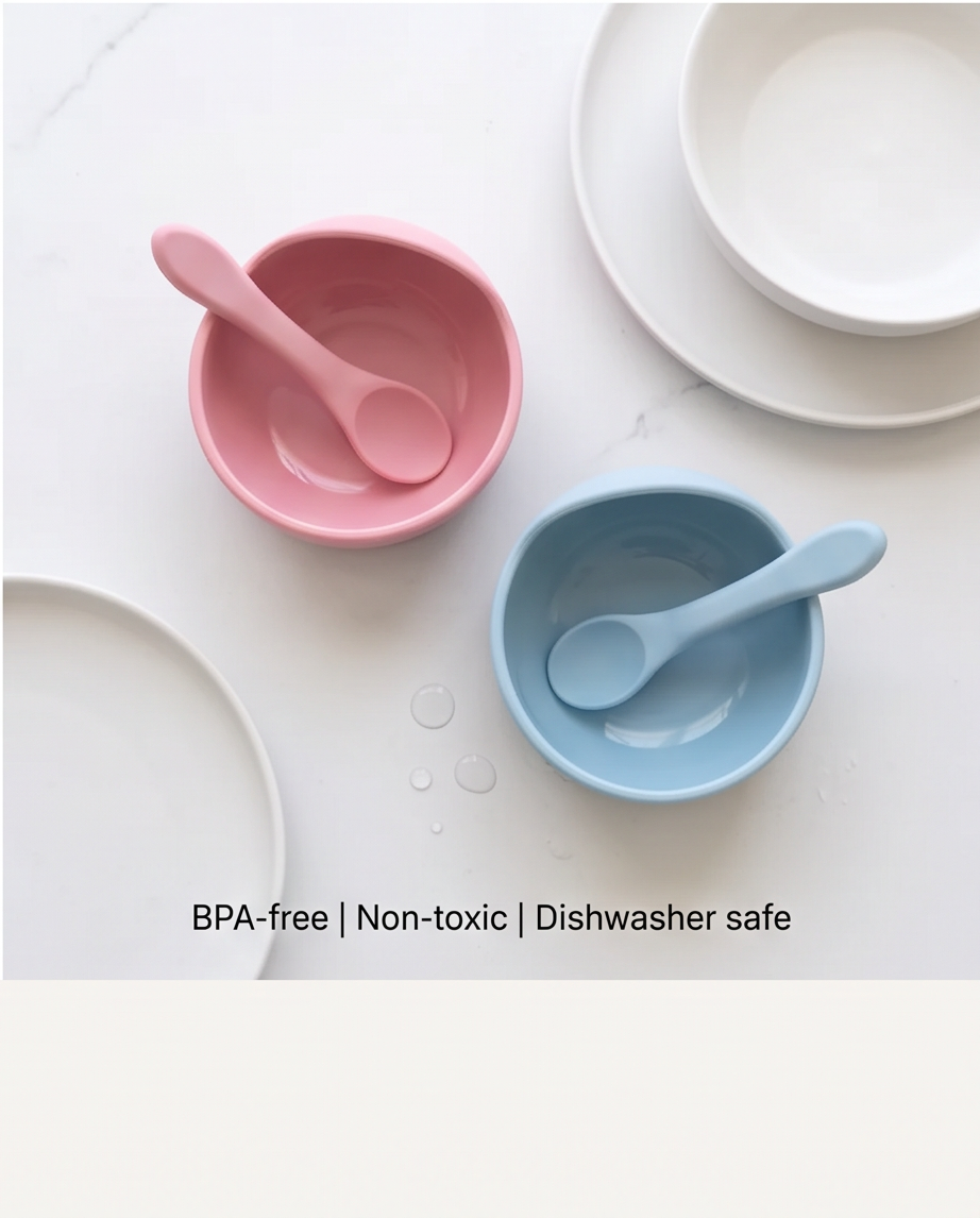 Silicone Feeding Bowl