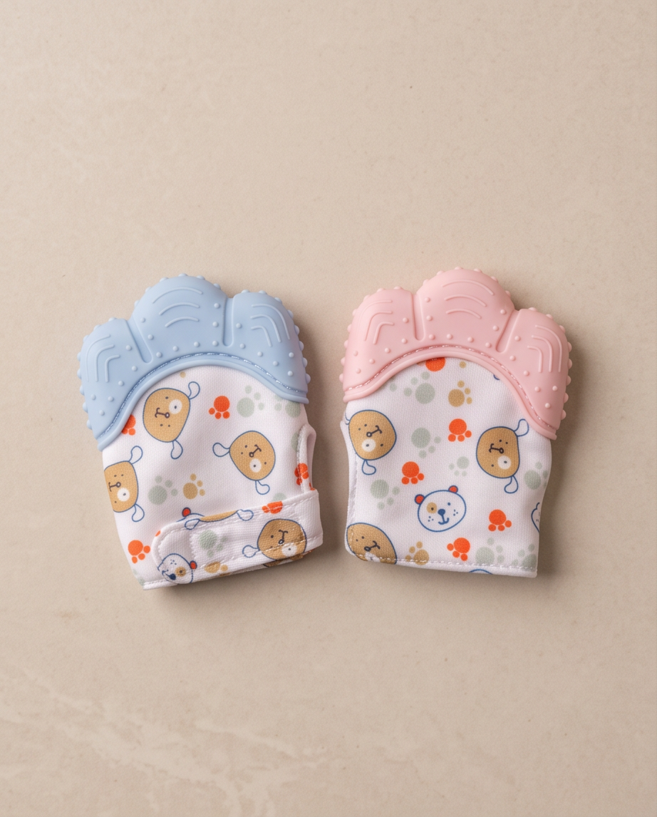 Baby Silicone Teething Mitten