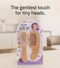 Baby Wooden Hair Brush & Comb Set