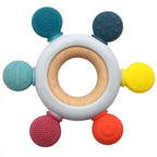 🦷 Silicone Baby Teether – Gentle Relief for Happy Little Smiles 👶💛